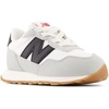 New Balance Kid’s Kids 237 Bungee Lace Sneaker | Casual Shoes(White/Black)