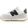 New Balance Kid’s Kids 237 Bungee Lace Sneaker | Casual Shoes(White/Black)