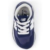 New Balance Kid’s Kids 237 Bungee Lace Sneaker | Casual Shoes(White/Nb Navy)