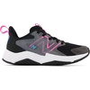 New Balance Kids’ Rave Run V2 Lace-Up Running Shoes | Road Running Shoes(Black/Vibrant Pink)