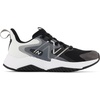New Balance Kids’ Rave Run V2 Lace-Up Running Shoes | Road Running Shoes(Black/White)