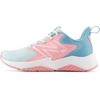 New Balance Kids’ Rave Run V2 Lace-Up Running Shoes | Road Running Shoes(Glint Blue/Double Bubble)
