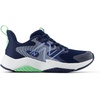 New Balance Kids’ Rave Run V2 Lace-Up Running Shoes | Road Running Shoes(Nb Navy/Electric Sky/Sweetgrass)