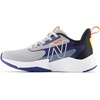 New Balance Kids’ Rave Run V2 Lace-Up Running Shoes | Road Running Shoes(Rain Cloud/Night Sky/Blaze Orange)