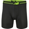 New Balance Men’s 6″ Performance No Fly Boxer Brief Underwear (4 Pack)(Hlt/Black(ht)/Team Royal/Team Royal Strt)