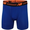New Balance Men’s 6″ Performance No Fly Boxer Brief Underwear (4 Pack)(Hlt/Black(ht)/Team Royal/Team Royal Strt)