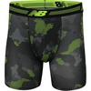New Balance Men’s 6″ Performance No Fly Boxer Brief Underwear (4 Pack)(Hlt/Black(ht)/Team Royal/Team Royal Strt)