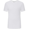 New Balance Men’s Cotton Performance Crew Neck Undershirts Tag Free and Moisture-Wicking (3 Pack)(All White)