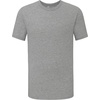 New Balance Men’s Cotton Performance Crew Neck Undershirts Tag Free and Moisture-Wicking (3 Pack)(Black/White/Heather Grey)