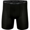 New Balance Men’s Mesh Jersey Performance Wicking No Fly Boxer Briefs Underwear (4 Pack)(Black/Black/Magnet/Team Red)