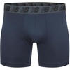 New Balance Men’s Performance Boxer Briefs, Moisture Wicking Lightweight Breathable Underwear, Tagless (6 Pack)(Black/Navy/Orange/Black/Navy/Arctic)
