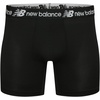New Balance Men’s Performance Boxer Briefs, Moisture Wicking Lightweight Breathable Underwear, Tagless (6 Pack)(Black/Navy/Orange/Black/Navy/Arctic)