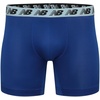 New Balance Men’s Performance Boxer Briefs, Moisture Wicking Lightweight Breathable Underwear, Tagless (6 Pack)(Black/Team Royal/Mercury Red/ Dark Grey/Blue Agate/Indigo)