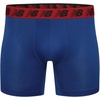 New Balance Men’s Performance Boxer Briefs, Moisture Wicking Lightweight Breathable Underwear, Tagless (6 Pack)(Team Navy/Team Red/Dark Grey/Team Royal/Dark Grey/Team Navy)