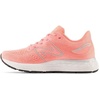 New Balance Unisex-Child 880 V12(Grapefruit/Metallic Silver)