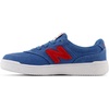 New Balance Unisex-Child Bb80 V1 Lace-up Sneaker(Sea Stone/True Red/White)
