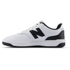 New Balance Unisex-Child Bb80 V1 Lace-up Sneaker(White/Black)