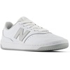 New Balance Unisex-Child Bb80 V1 Lace-up Sneaker(White/Brighton Grey)
