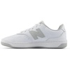 New Balance Unisex-Child Bb80 V1 Lace-up Sneaker(White/Brighton Grey)