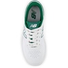 New Balance Unisex-Child Bb80 V1 Lace-up Sneaker(White/Classic Pine)