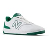 New Balance Unisex-Child Bb80 V1 Lace-up Sneaker(White/Classic Pine)