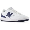 New Balance Unisex-Child Bb80 V1 Lace-up Sneaker(White/Nb Navy)