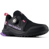 New Balance Unisex-Child Dynasoft Trail Magic V1 Boa Running Shoe(Black/Lilac Glo/Real Pink)