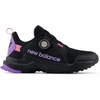 New Balance Unisex-Child Dynasoft Trail Magic V1 Boa Running Shoe(Black/Lilac Glo/Real Pink)