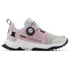 New Balance Unisex-Child Dynasoft Trail Magic V1 Boa Running Shoe(Grey Matter/Twilight Haze/Bright Lavender)