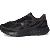 New Balance Unisex-Child Fresh Foam Arishi V4 Tiralux Bungee(Black/Black Cement)