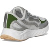 New Balance Unisex-Child Fresh Foam Arishi V4 Tiralux Bungee(Raincloud/Dark Silver Metallic/Alpine Green)