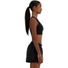 New Balance Women’s Nb Sleek Medium Support Pocket Sports Bra(Black)