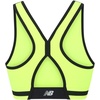 New Balance Womens Seamless, Racerback Sports Bra with Allover Texture and Engineered Breathability(Hi-lite)