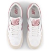 New Balance boys unisex-child Arishi Lace(Nb 103 White/Rosewood)