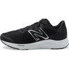 Black/White/Silver Metallic