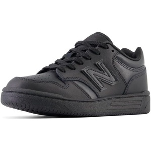 New Balance Kids 480 V1 Lace-up Sneaker(Black/Black)
