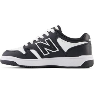 New Balance Kids 480 V1 Lace-up Sneaker(Black/White)