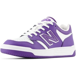 New Balance Kids 480 V1 Lace-up Sneaker(Prism Purple/White)