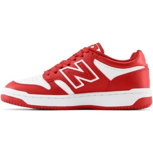 New Balance Kids 480 V1 Lace-up Sneaker(Red/White)