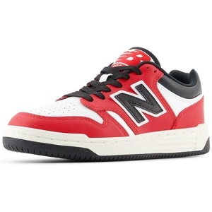 New Balance Kids 480 V1 Lace-up Sneaker(Team Red/White/Black)