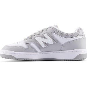 New Balance Kids 480 V1 Lace-up Sneaker(White/Raincloud)