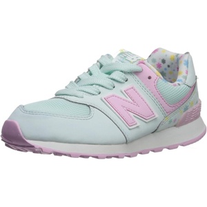 New Balance Kids’ 574 V1 Neo Sole Lace-up | Casual Shoes(Crystal Sage/Crystal Rose)