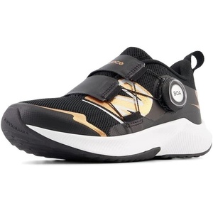 New Balance Kids’ DynaSoft Reveal V4 Boa Running Shoe(Black/Copper Metallic)