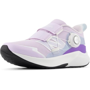 New Balance Kids’ DynaSoft Reveal V4 Boa Running Shoe(Milk Violet/Frosted Glass/Violet Crush)