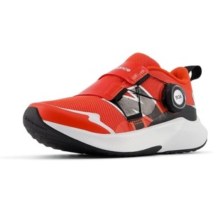 New Balance Kids’ DynaSoft Reveal V4 Boa Running Shoe(Neo Flame/Black)