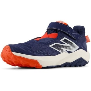 New Balance Kids’ Dynasoft Nitrel V6 Hook and Loop | Road Running Shoes(Nb Navy/Neo Flame/Sea Salt)