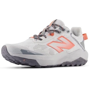 New Balance Kids’ Dynasoft Nitrel V6 Lace-up Running Shoe(Grey Matter/Slate Grey/Flare)