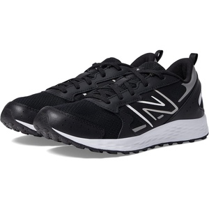 New Balance Kids Fresh Foam 650 V1 Lace-up Running Shoe(Black/Metallic Silver)