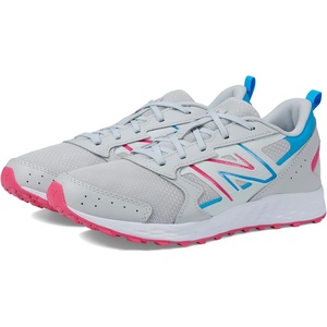 New Balance Kids Fresh Foam 650 V1 Lace-up Running Shoe(Summer Fog/Hi-pink)