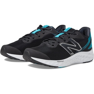 New Balance Kids Fresh Foam Arishi V4 Running Shoe (Little Kid)(Black/Virtual Blue)